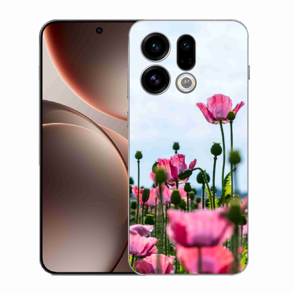 Gelový kryt mmCase na Oppo Find X9 - vlčí mák
