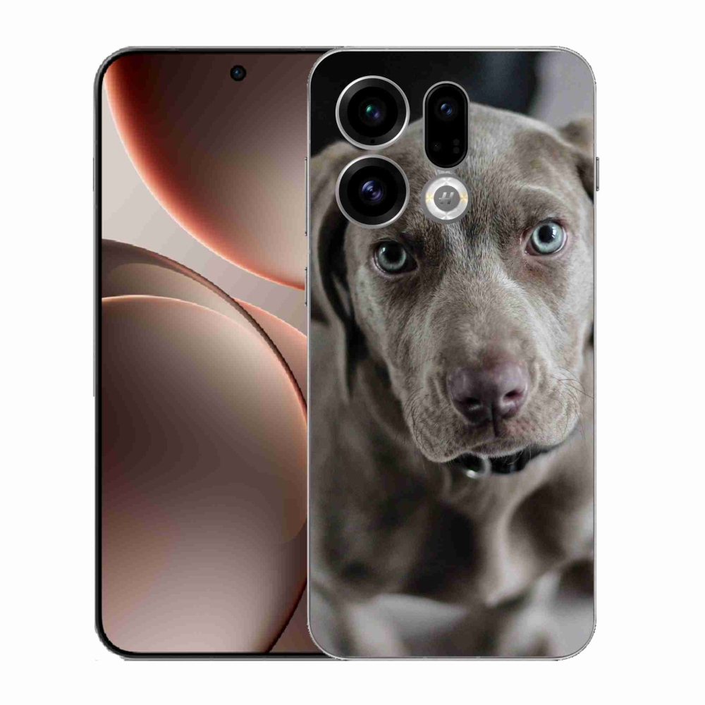 Gelový kryt mmCase na Oppo Find X9 - výmarský ohař