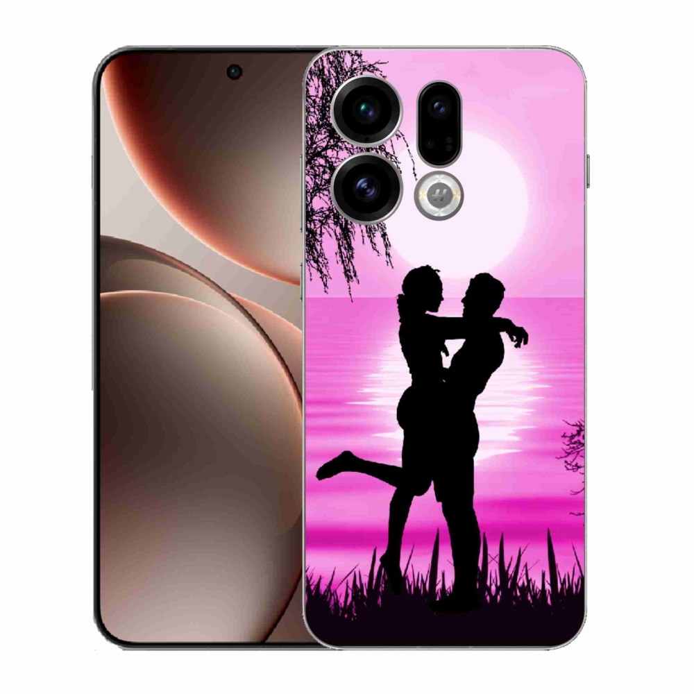 Gelový kryt mmCase na Oppo Find X9 - západ slunce
