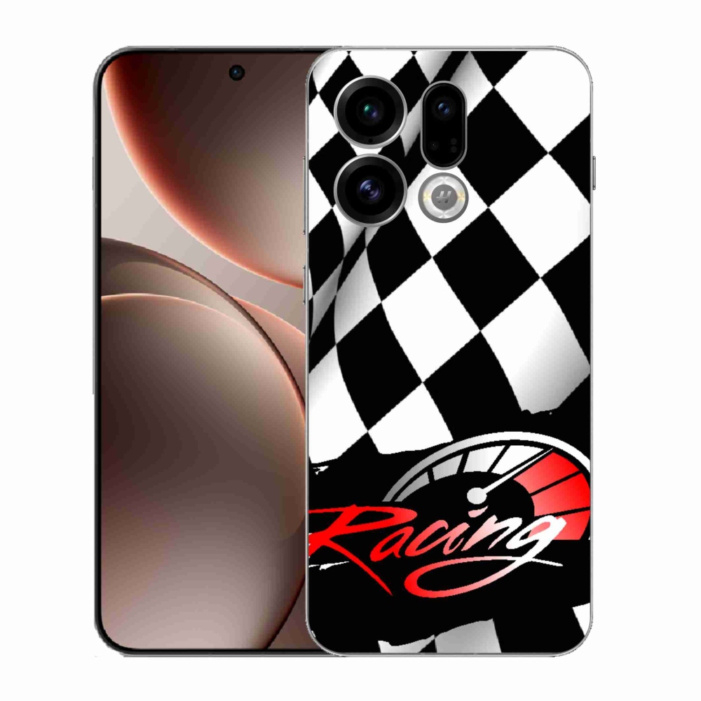 Gelový kryt mmCase na Oppo Find X9 - závodění
