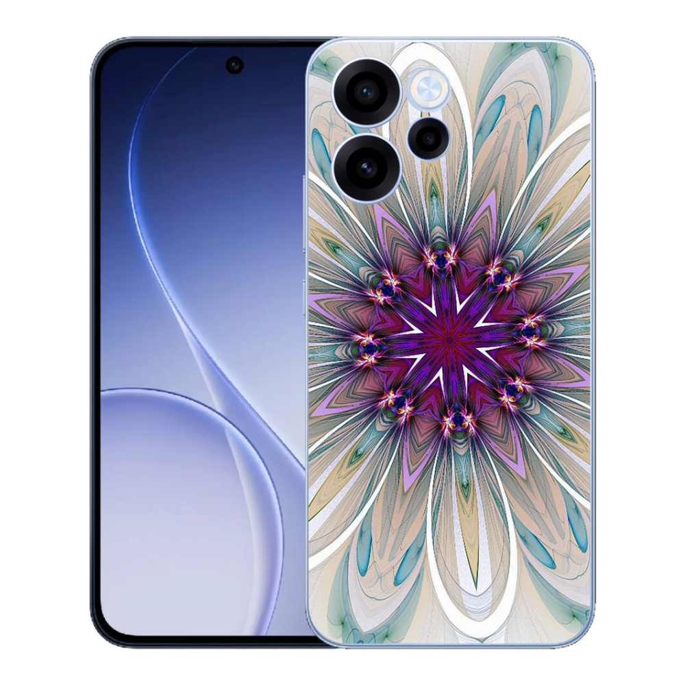 Gelový kryt mmCase na Oppo Reno 15 FS 5G - abstrakt 10
