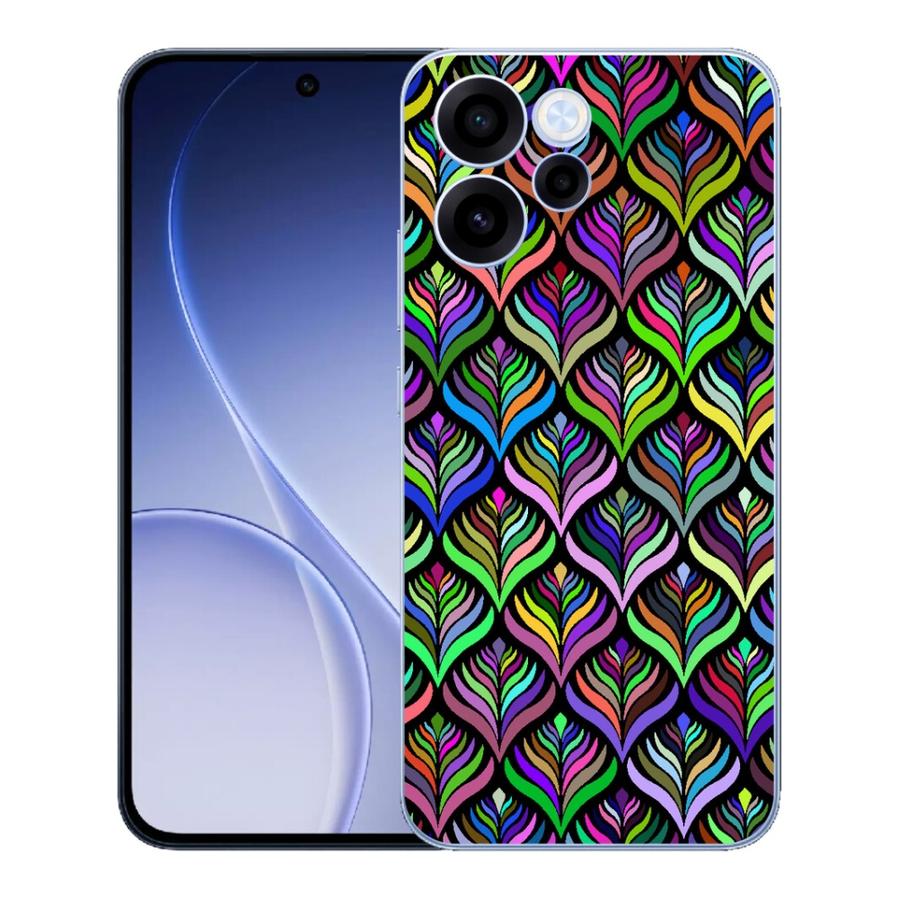 Gelový kryt mmCase na Oppo Reno 15 FS 5G - abstrakt 15