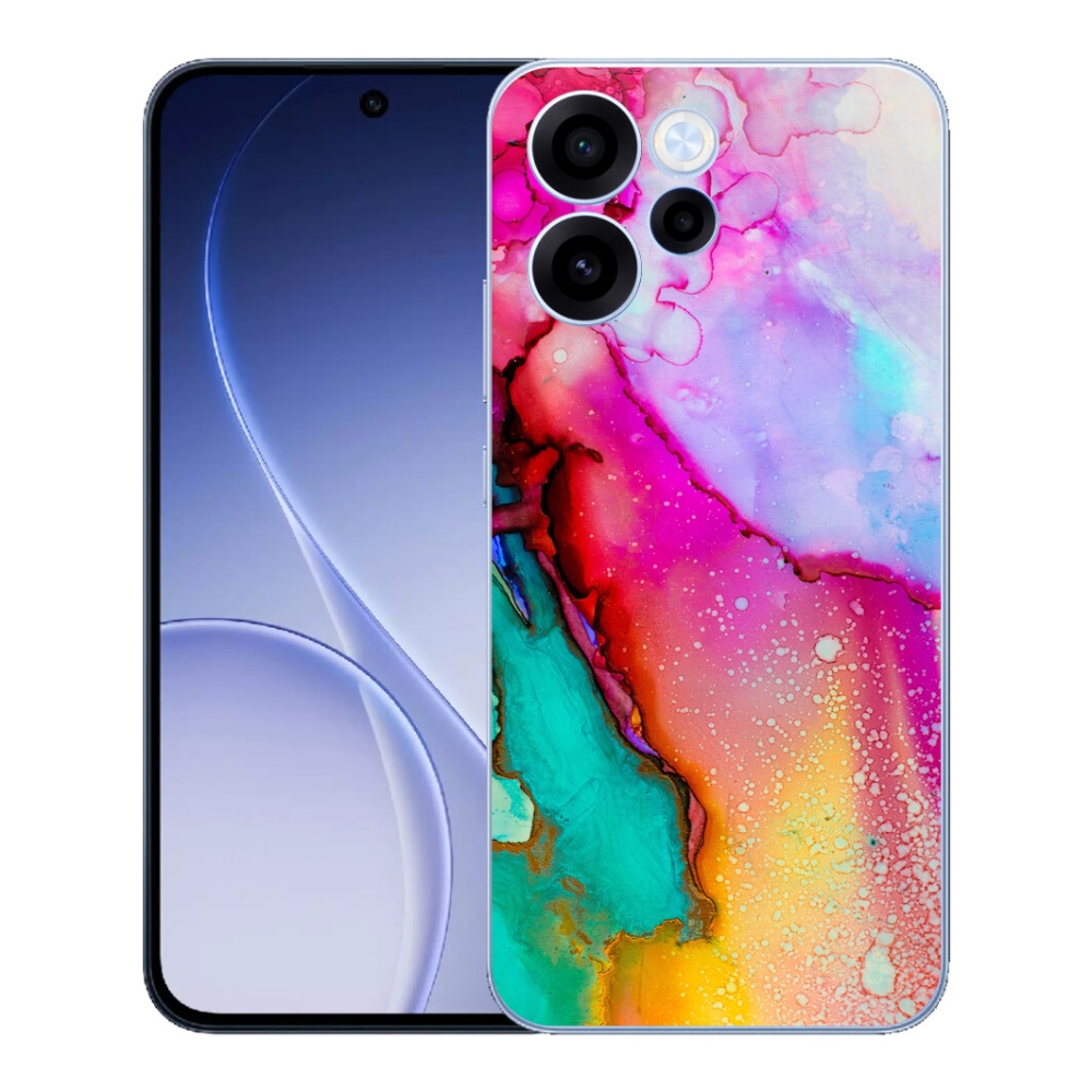 Gelový kryt mmCase na Oppo Reno 15 FS 5G - abstrakt 24