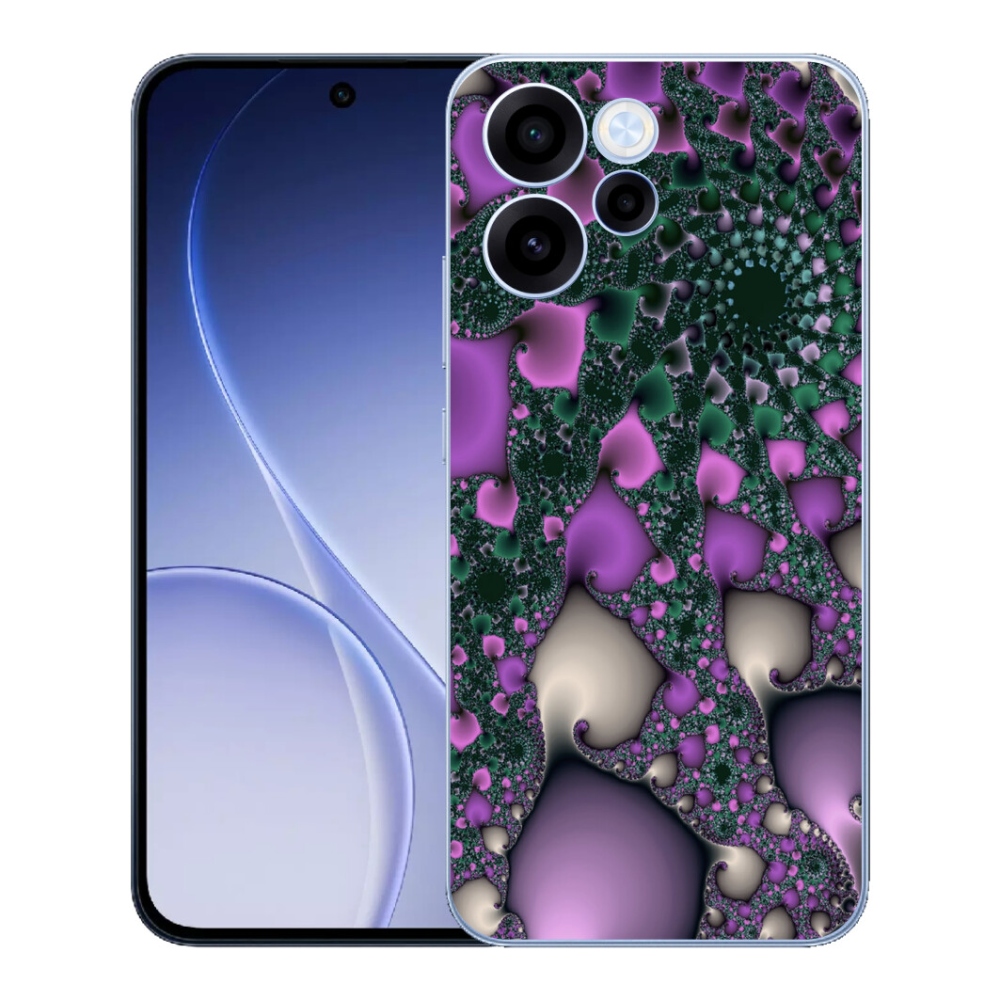 Gelový kryt mmCase na Oppo Reno 15 FS 5G - abstrakt 7