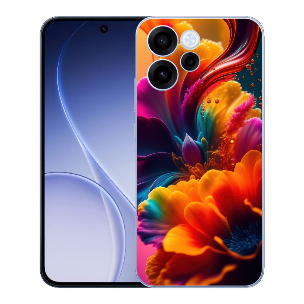 Gelový kryt mmCase na Oppo Reno 15 FS 5G - abstraktní motiv 2
