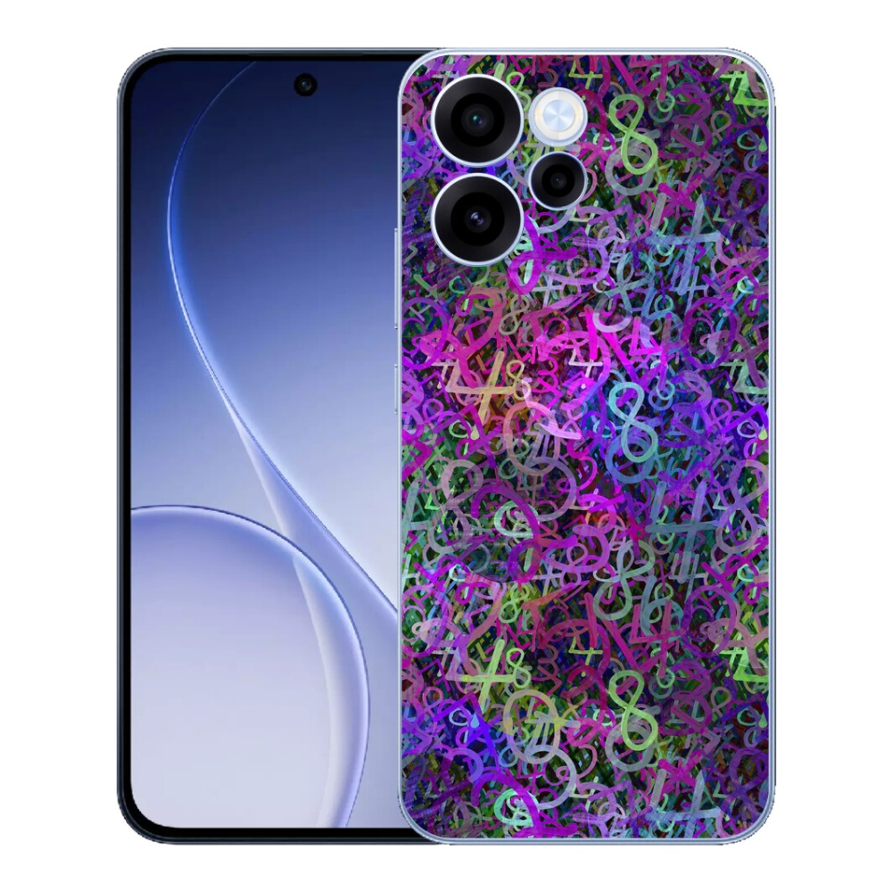 Gelový kryt mmCase na Oppo Reno 15 FS 5G - abstraktní motiv 25