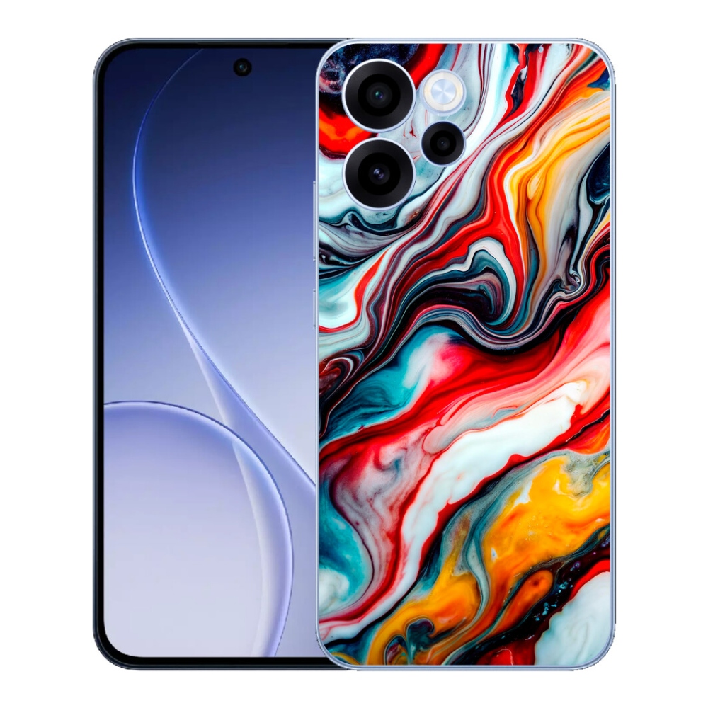 Gelový kryt mmCase na Oppo Reno 15 FS 5G - abstraktní motiv 35