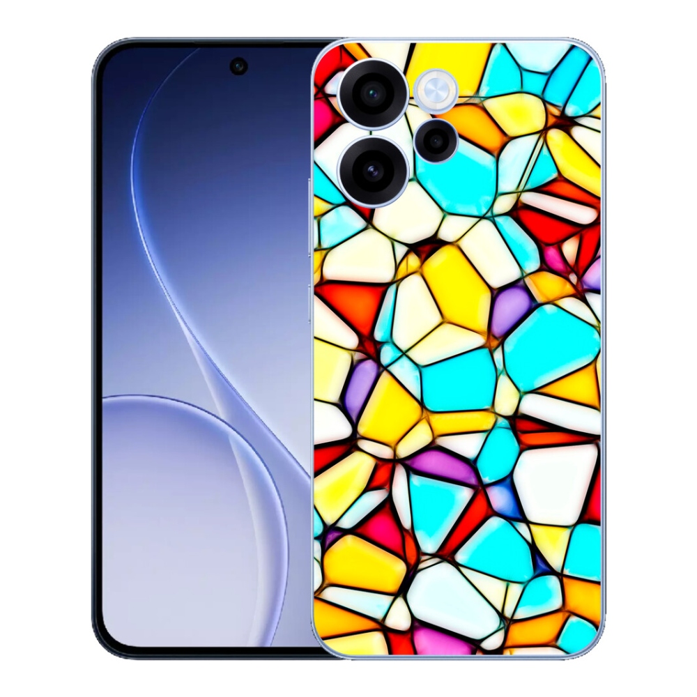 Gelový kryt mmCase na Oppo Reno 15 FS 5G - abstraktní motiv 40