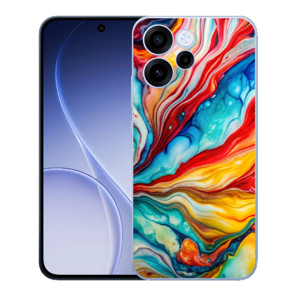 Gelový kryt mmCase na Oppo Reno 15 FS 5G - abstraktní motiv 58