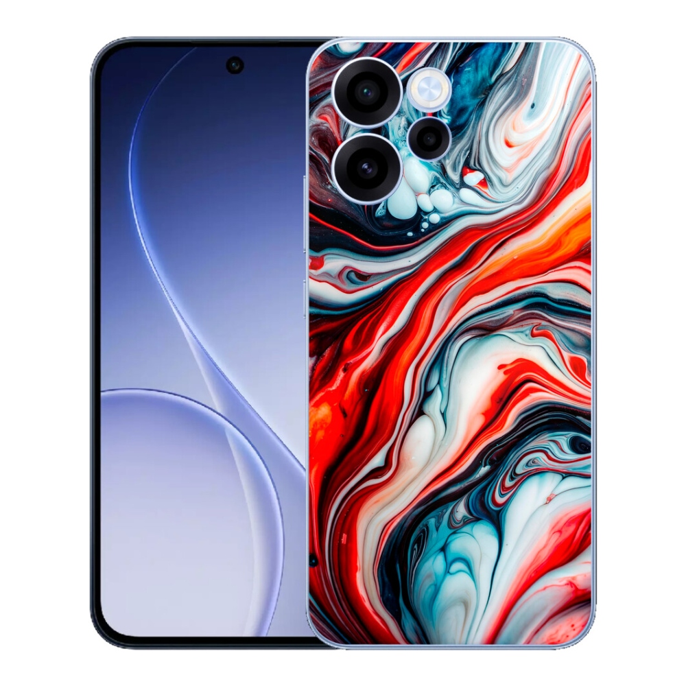 Gelový kryt mmCase na Oppo Reno 15 FS 5G - abstraktní motiv 63