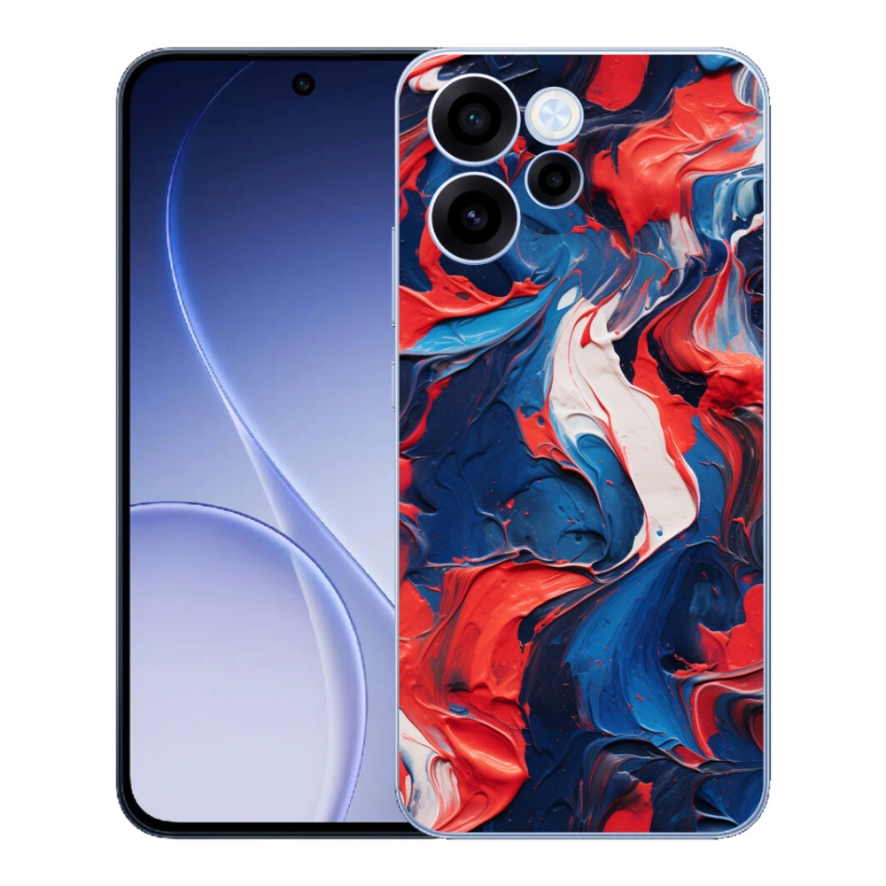 Gelový kryt mmCase na Oppo Reno 15 FS 5G - abstraktní motiv 7