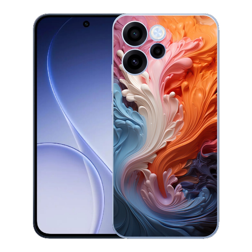 Gelový kryt mmCase na Oppo Reno 15 FS 5G - abstraktní motiv 8