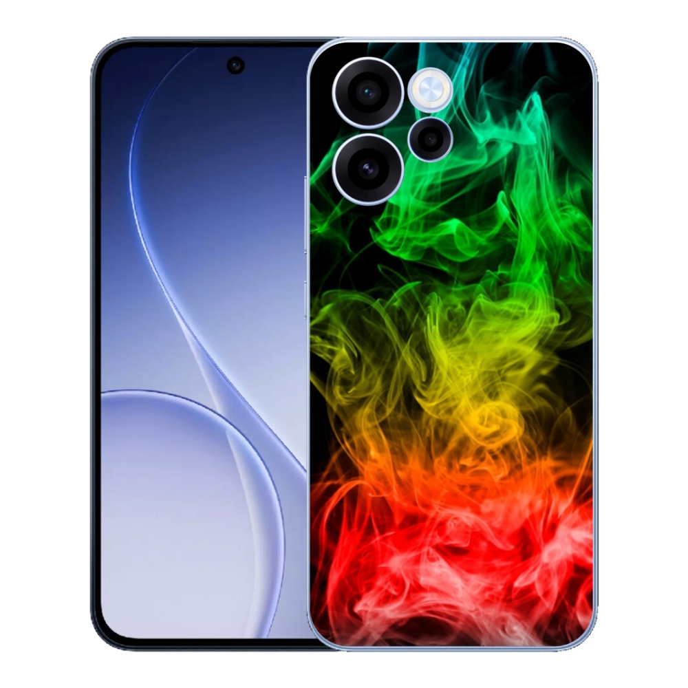 Gelový kryt mmCase na Oppo Reno 15 FS 5G - abstraktní vzor 7