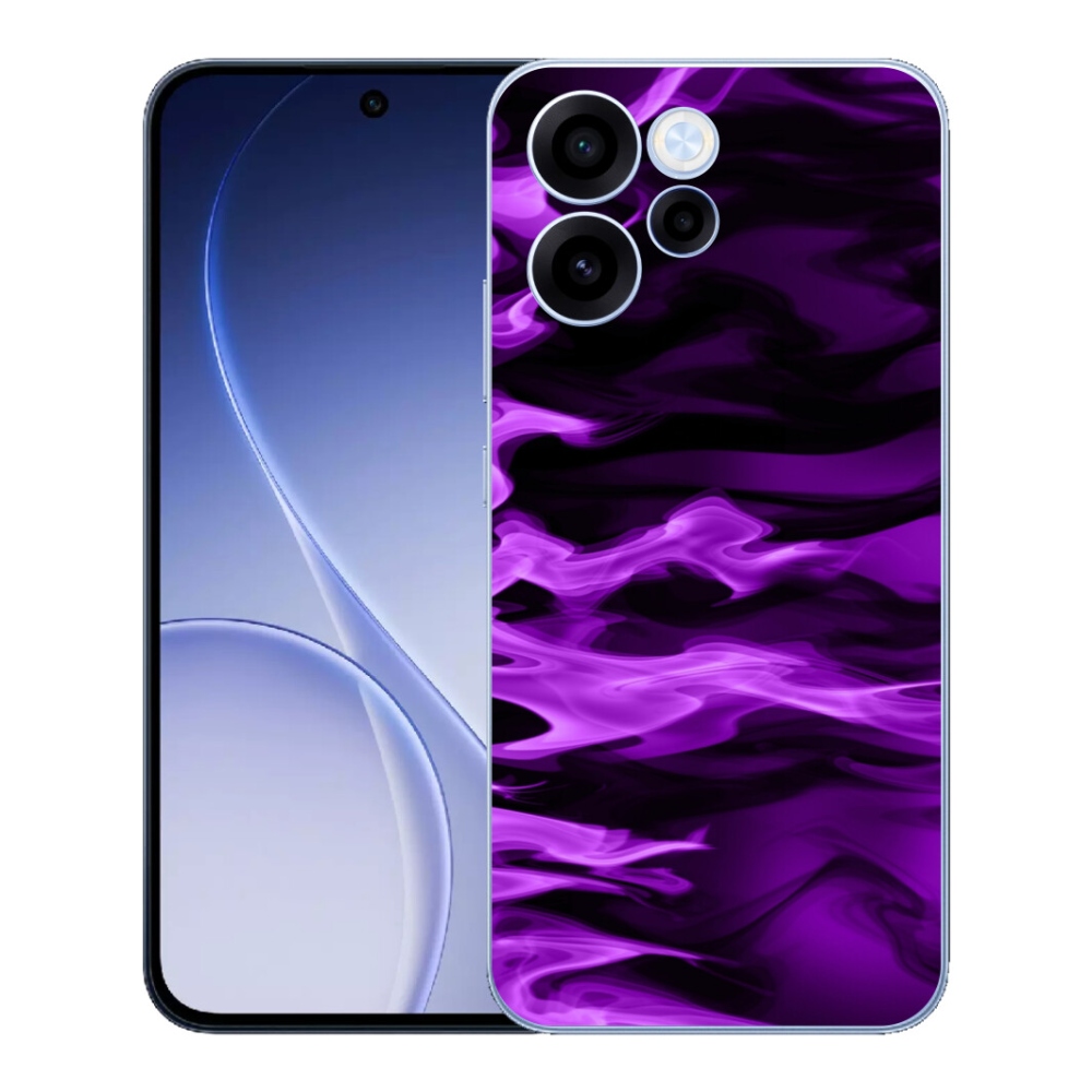 Gelový kryt mmCase na Oppo Reno 15 FS 5G - abstraktní vzor 9