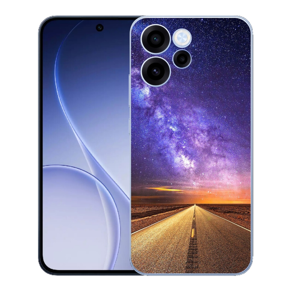 Gelový kryt mmCase na Oppo Reno 15 FS 5G - americká silnice