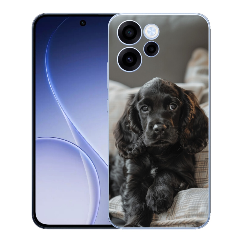 Gelový kryt mmCase na Oppo Reno 15 FS 5G - anglický kokršpaněl
