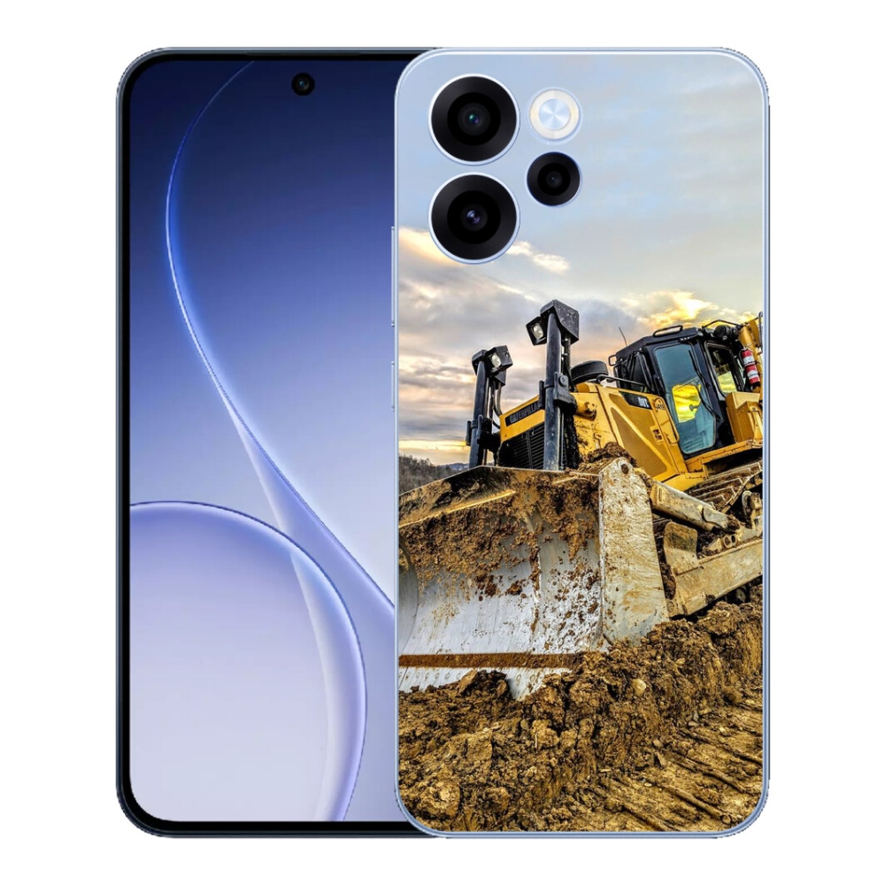 Gelový kryt mmCase na Oppo Reno 15 FS 5G - bagr