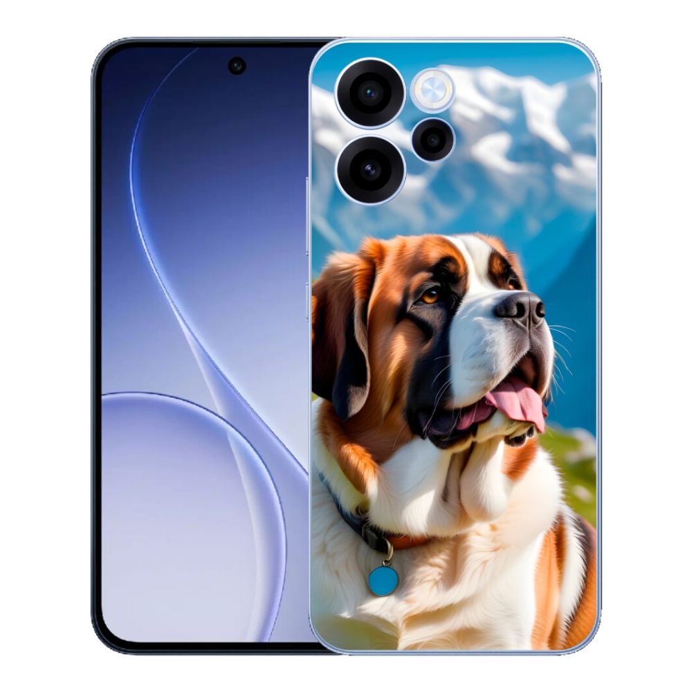 Gelový kryt mmCase na Oppo Reno 15 FS 5G - bernardýn