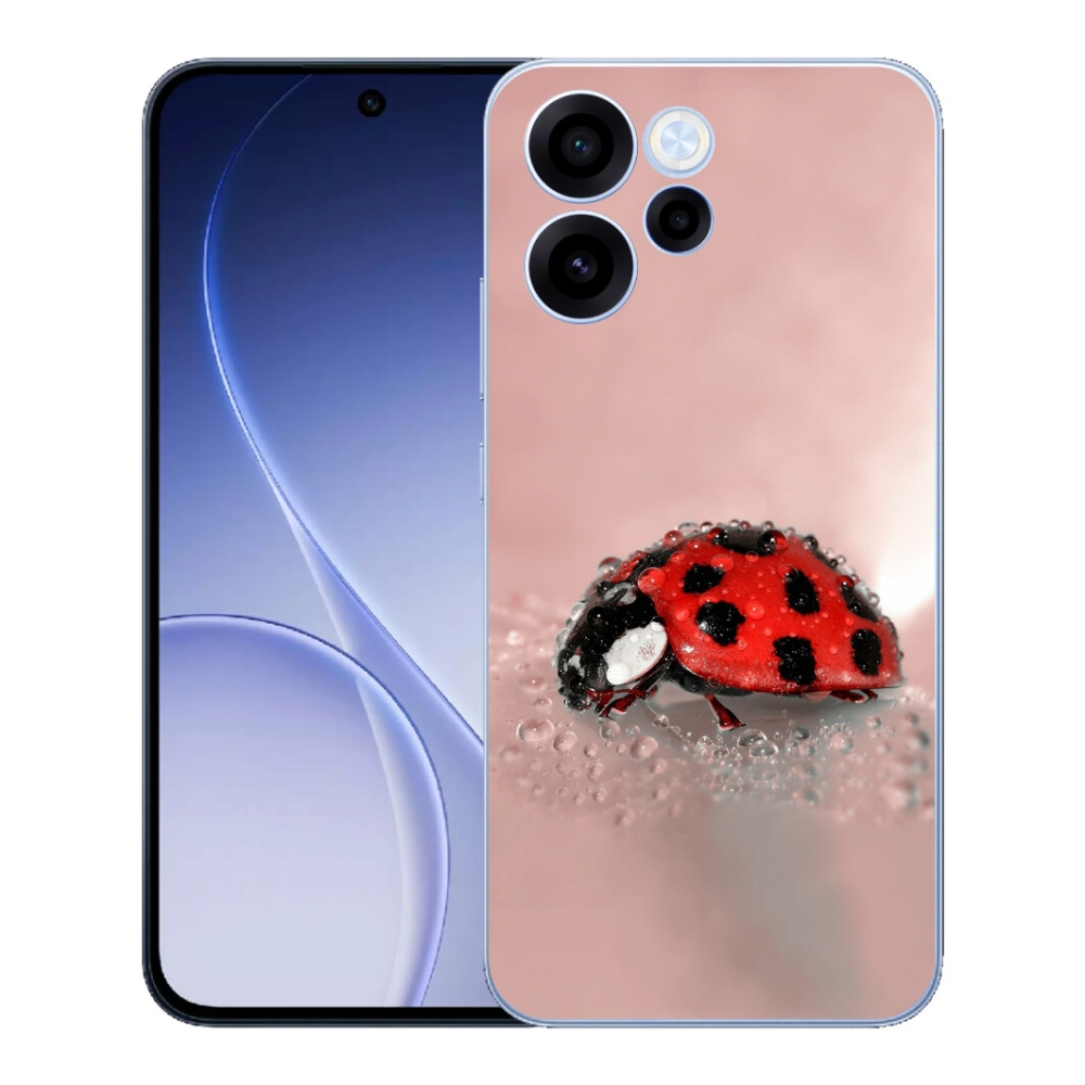 Gelový kryt mmCase na Oppo Reno 15 FS 5G - beruška