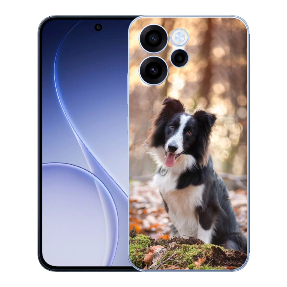 Gelový kryt mmCase na Oppo Reno 15 FS 5G - border kolie 1