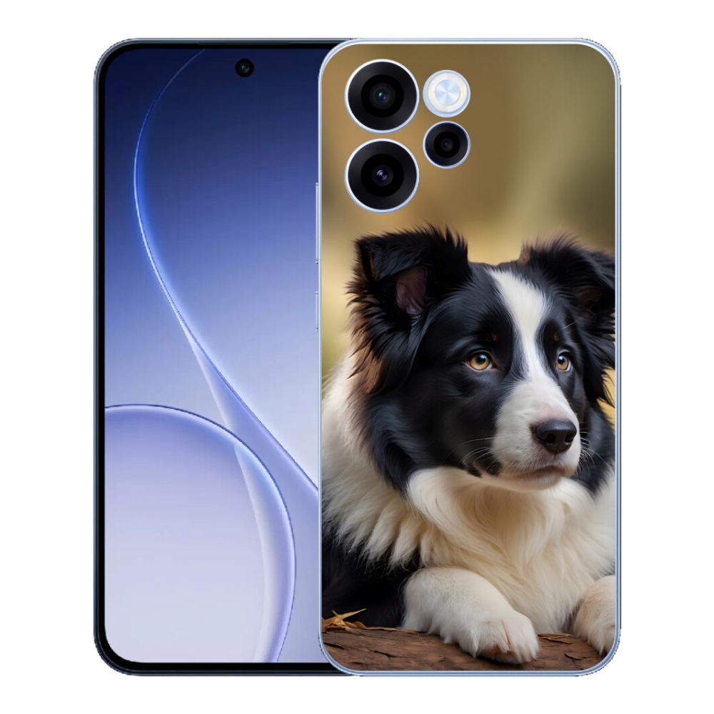 Gelový kryt mmCase na Oppo Reno 15 FS 5G - border kolie 2
