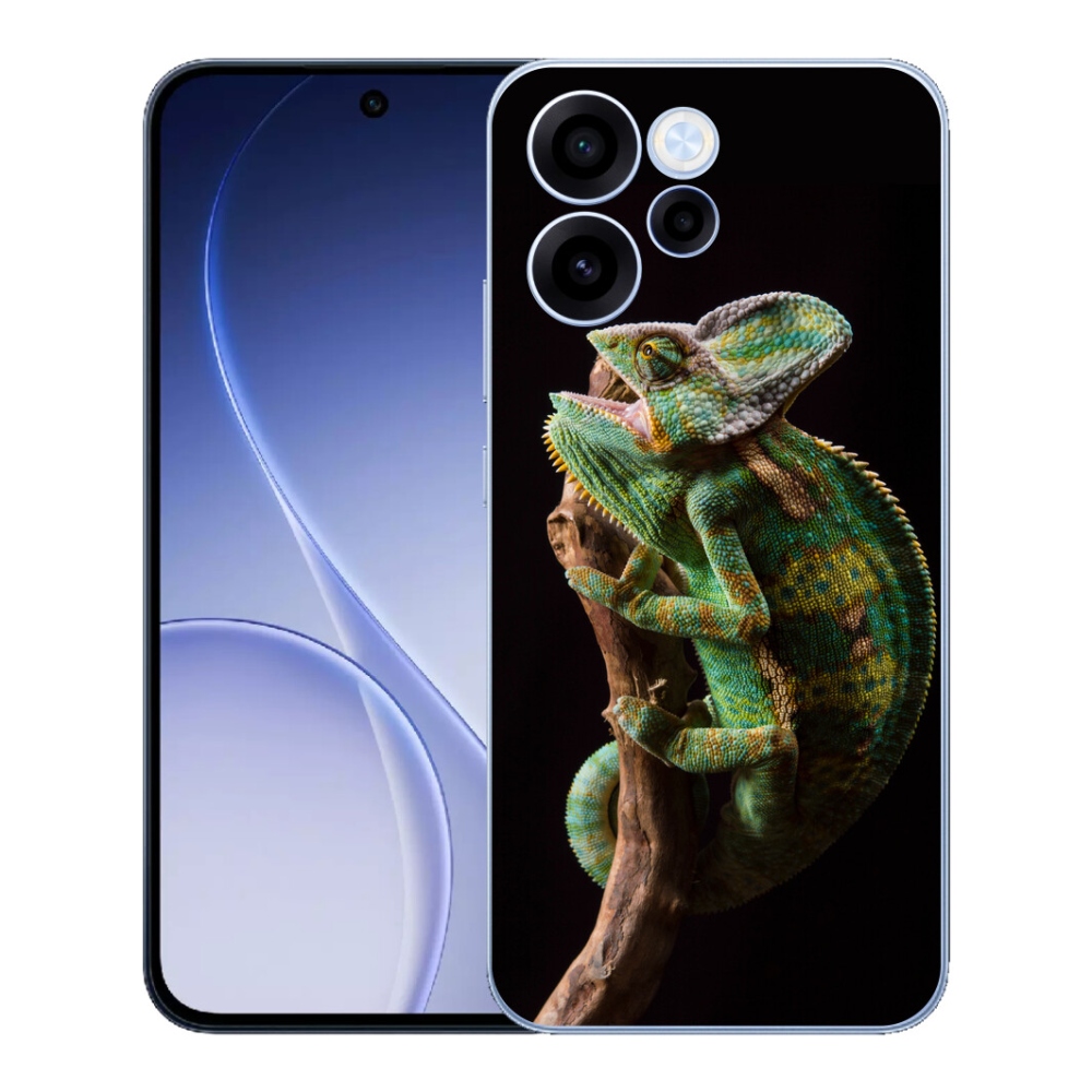 Gelový kryt mmCase na Oppo Reno 15 FS 5G - chameleon