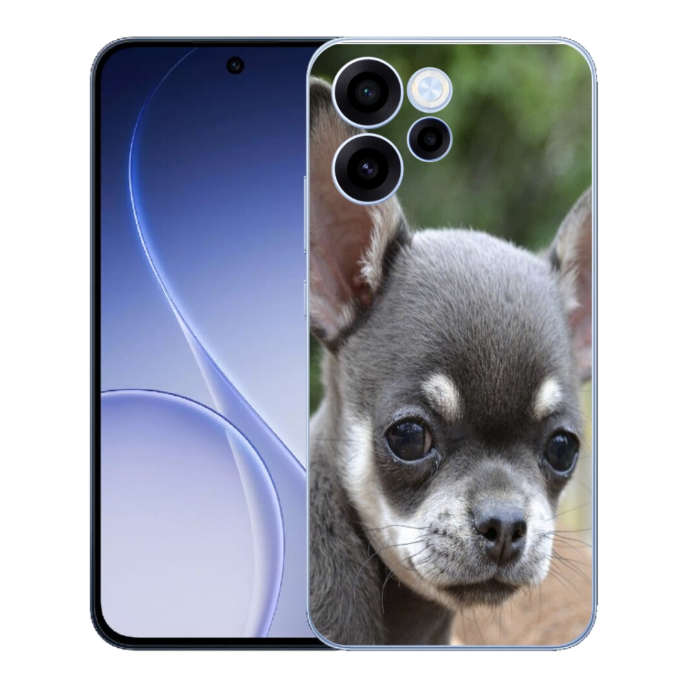 Gelový kryt mmCase na Oppo Reno 15 FS 5G - čivava