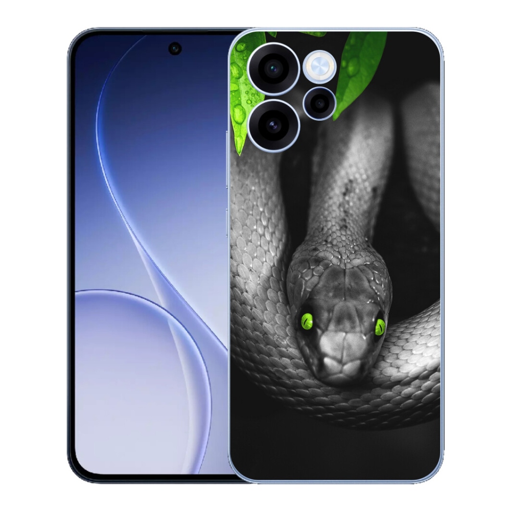 Gelový kryt mmCase na Oppo Reno 15 FS 5G - had