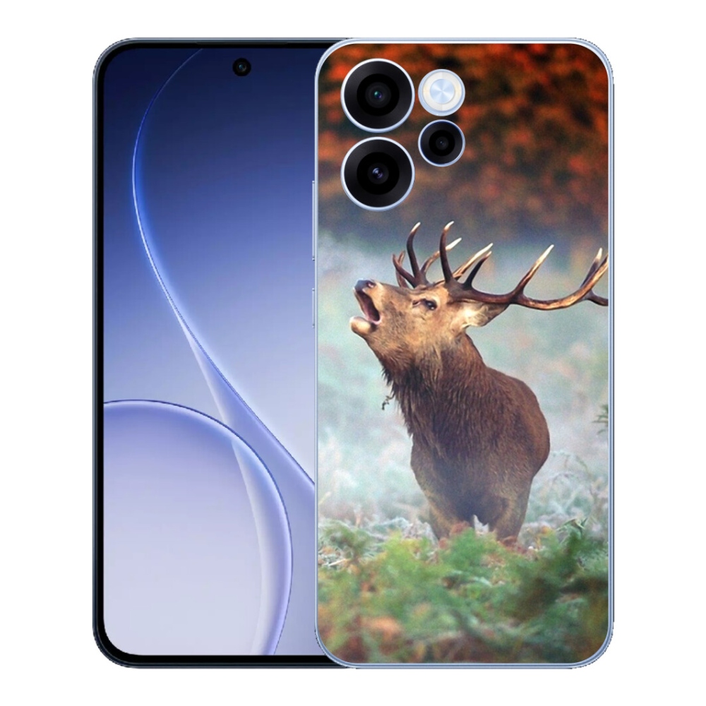 Gelový kryt mmCase na Oppo Reno 15 FS 5G - jelen 2