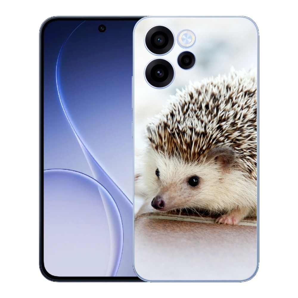 Gelový kryt mmCase na Oppo Reno 15 FS 5G - ježek