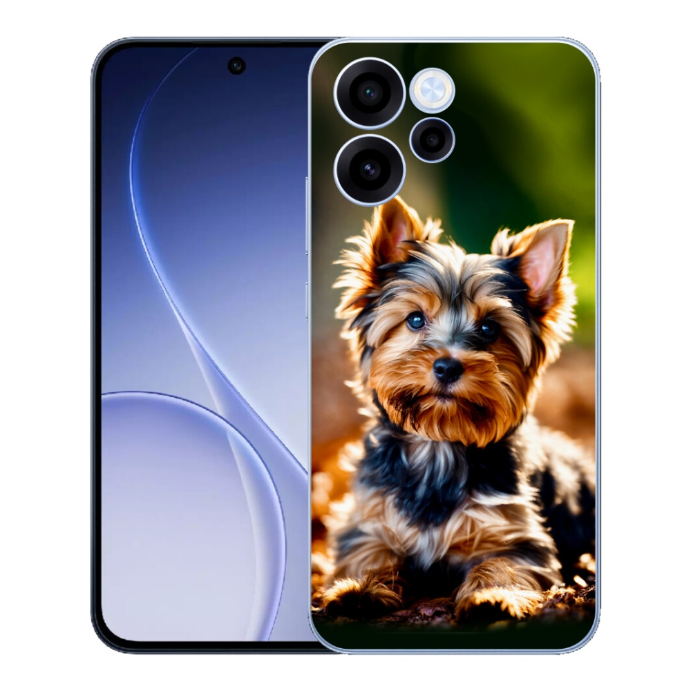 Gelový kryt mmCase na Oppo Reno 15 FS 5G - jorkšír 10