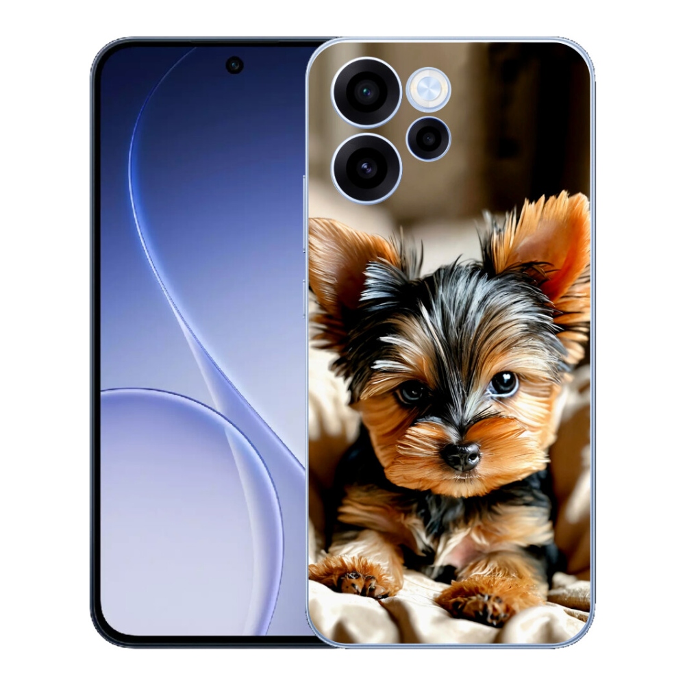 Gelový kryt mmCase na Oppo Reno 15 FS 5G - jorkšír 11