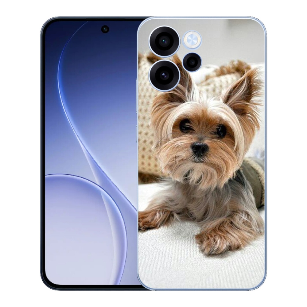 Gelový kryt mmCase na Oppo Reno 15 FS 5G - jorkšír 5