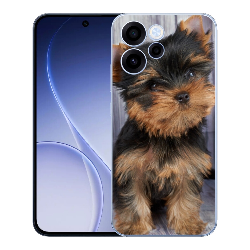 Gelový kryt mmCase na Oppo Reno 15 FS 5G - jorkšír 9