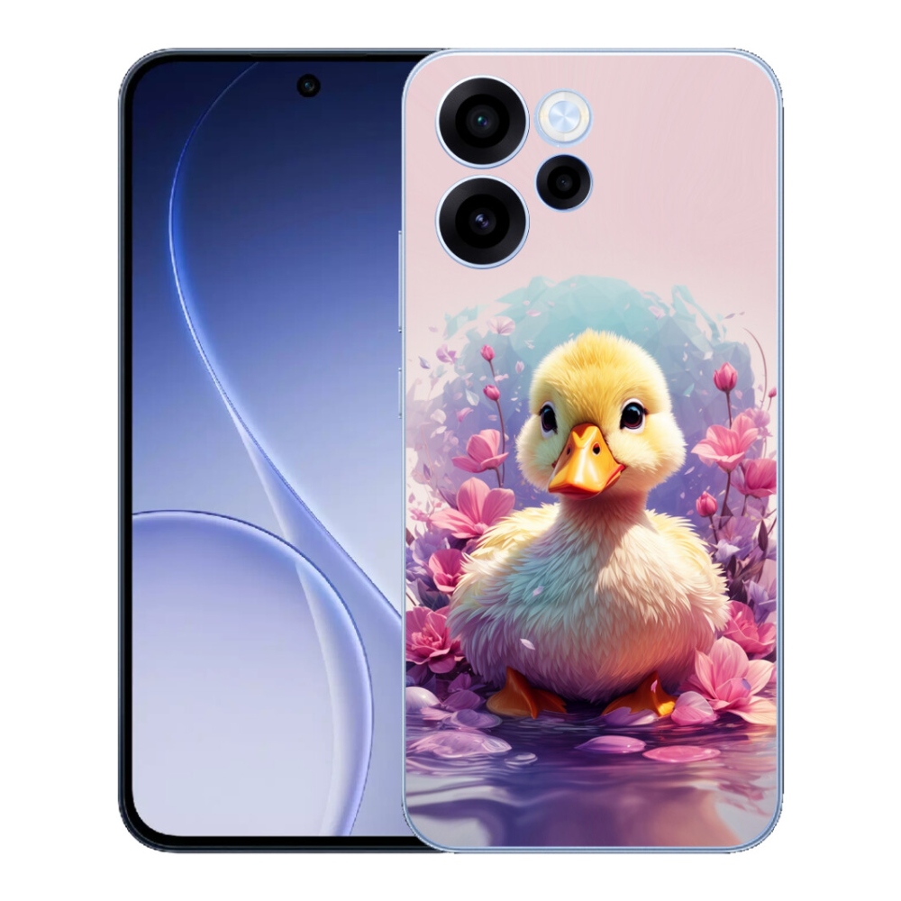 Gelový kryt mmCase na Oppo Reno 15 FS 5G - kachnička