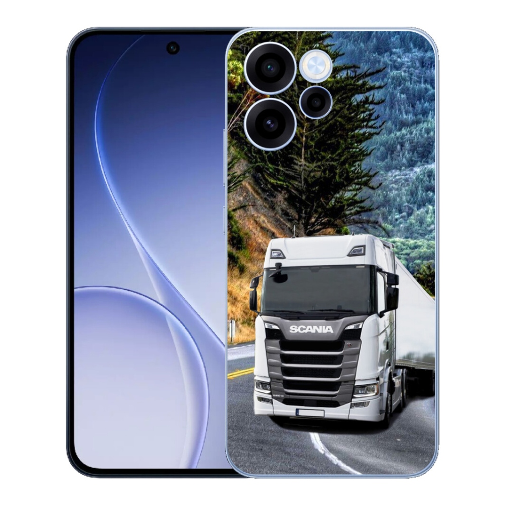 Gelový kryt mmCase na Oppo Reno 15 FS 5G - kamion 1