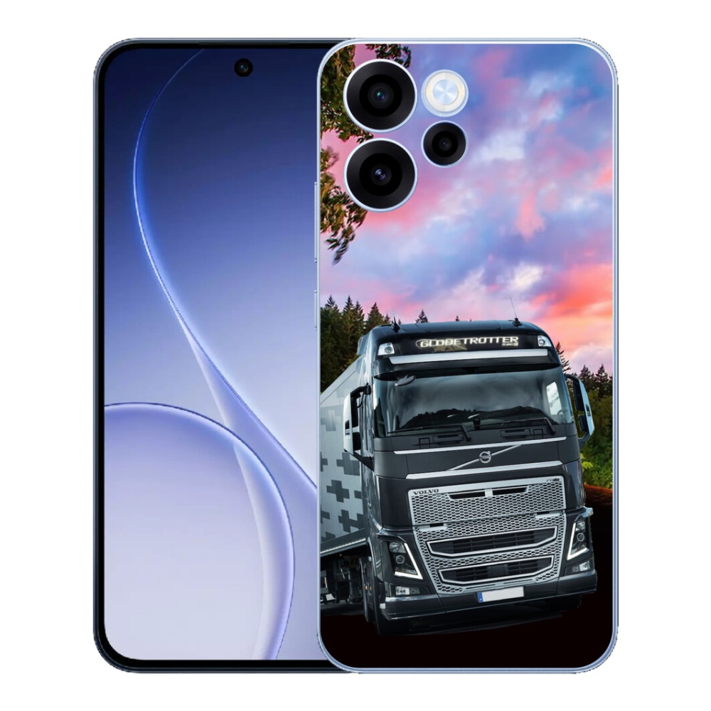 Gelový kryt mmCase na Oppo Reno 15 FS 5G - kamion 2