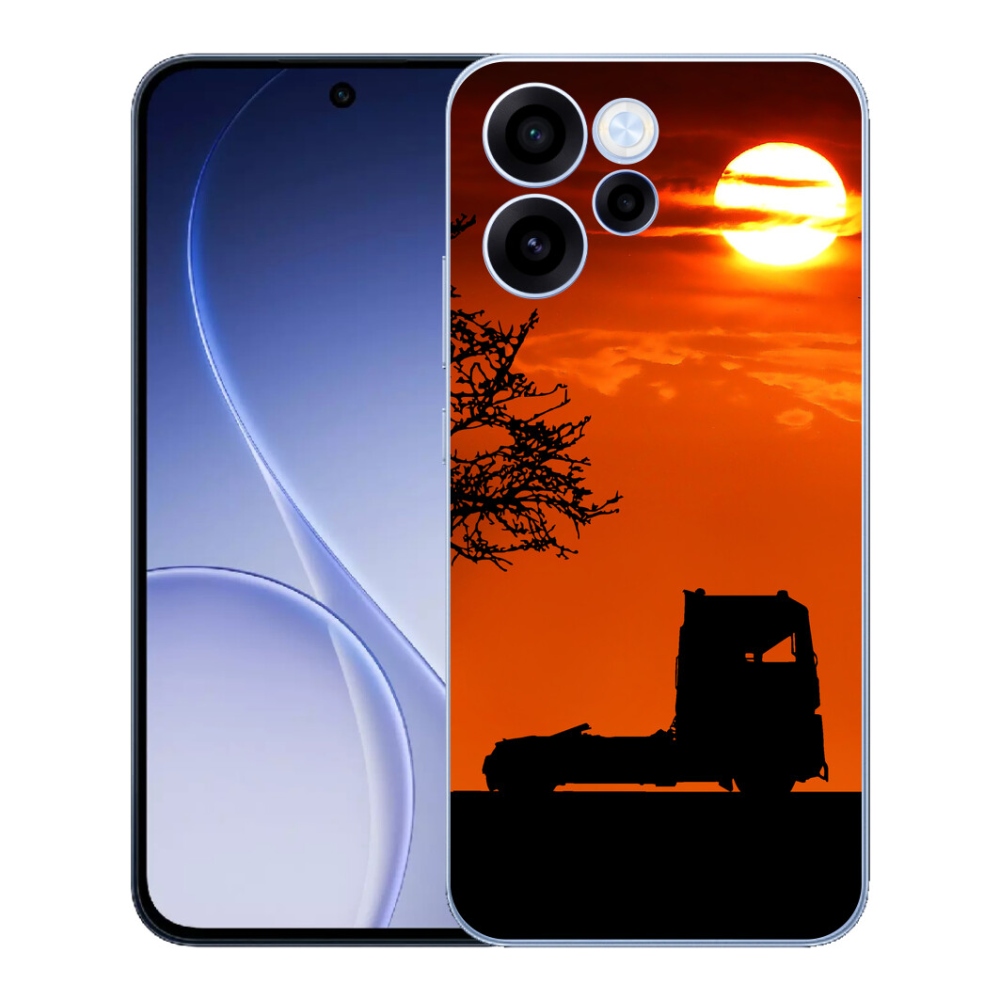 Gelový kryt mmCase na Oppo Reno 15 FS 5G - kamion 3