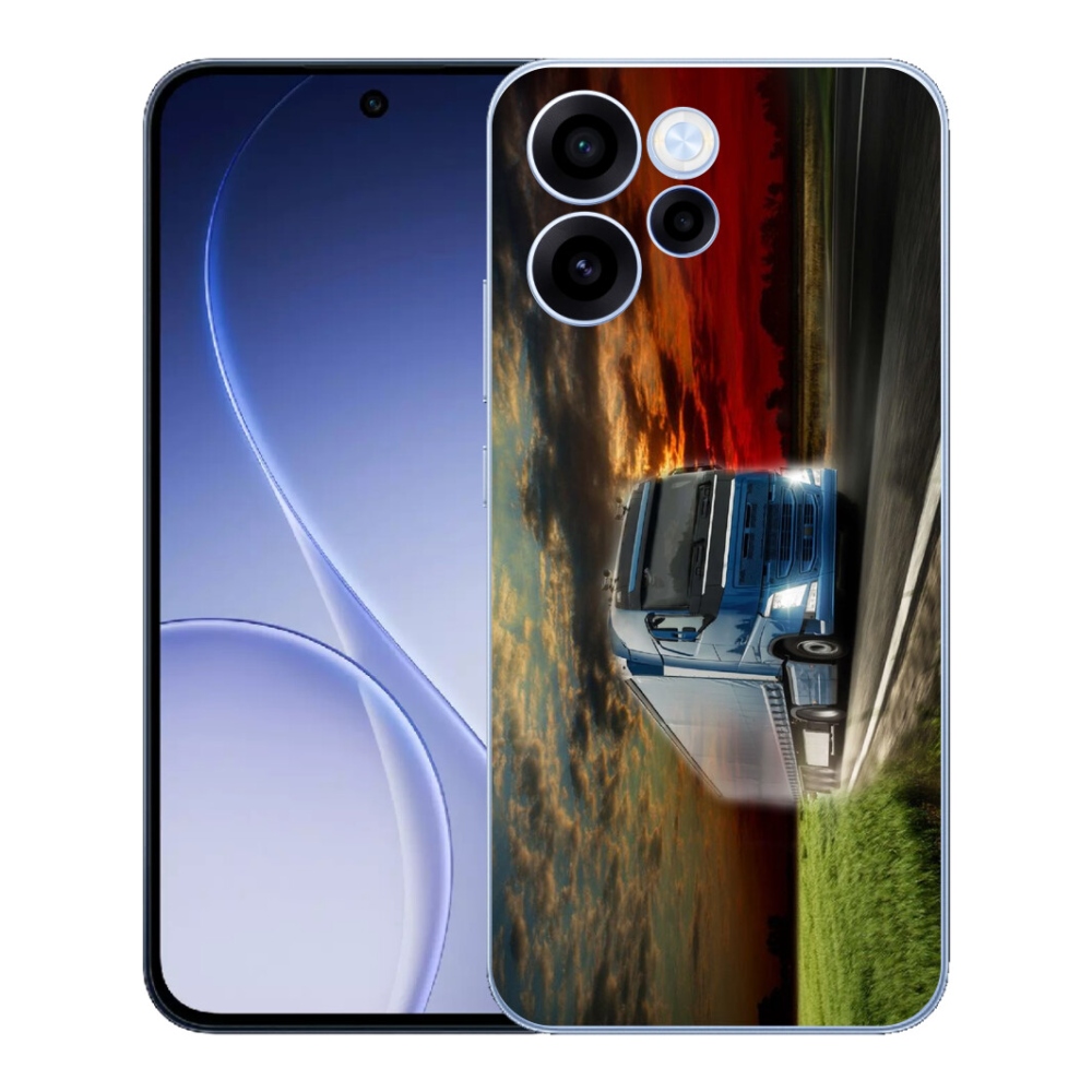 Gelový kryt mmCase na Oppo Reno 15 FS 5G - kamion 4