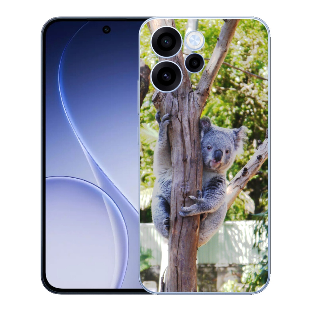 Gelový kryt mmCase na Oppo Reno 15 FS 5G - koala