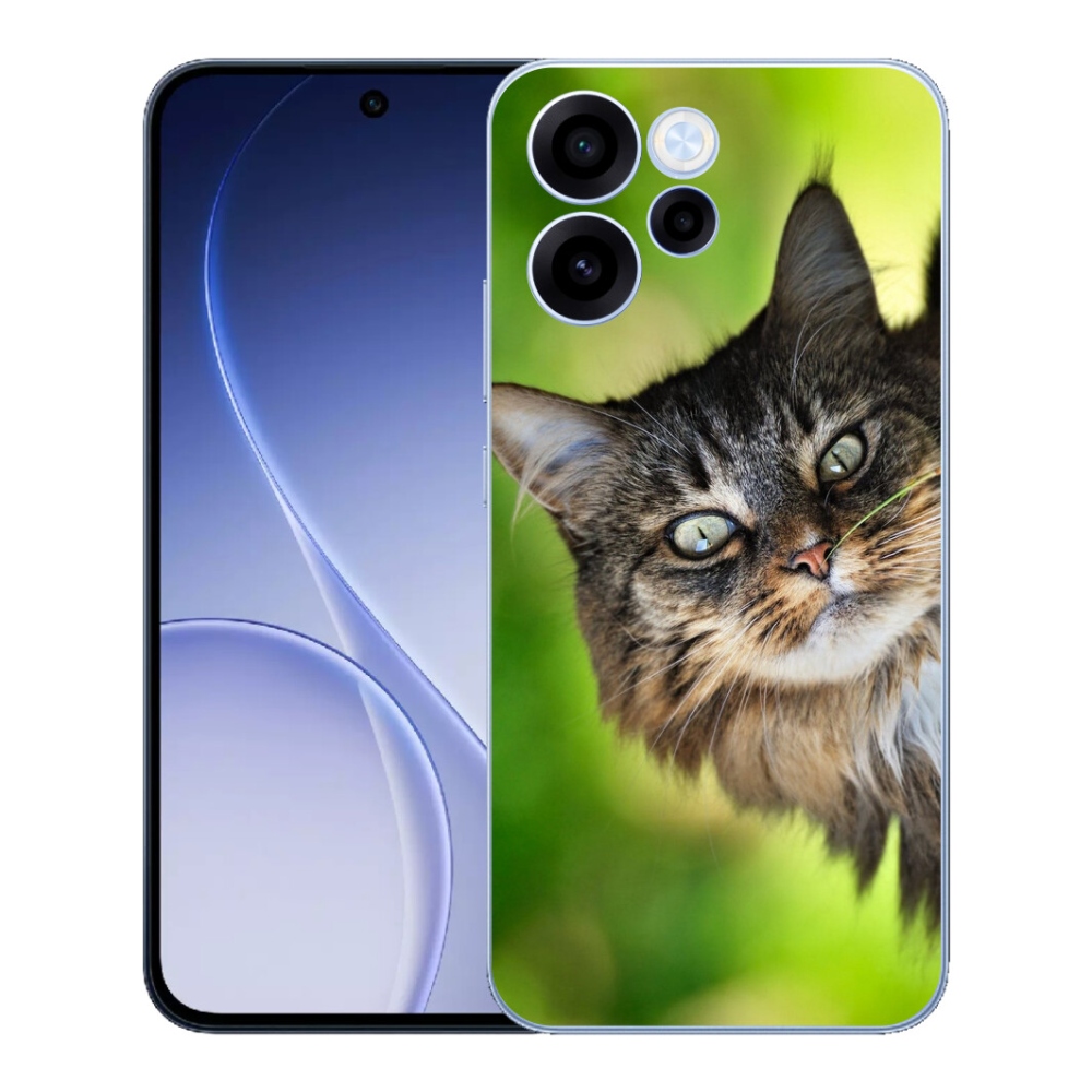 Gelový kryt mmCase na Oppo Reno 15 FS 5G - kočka 3
