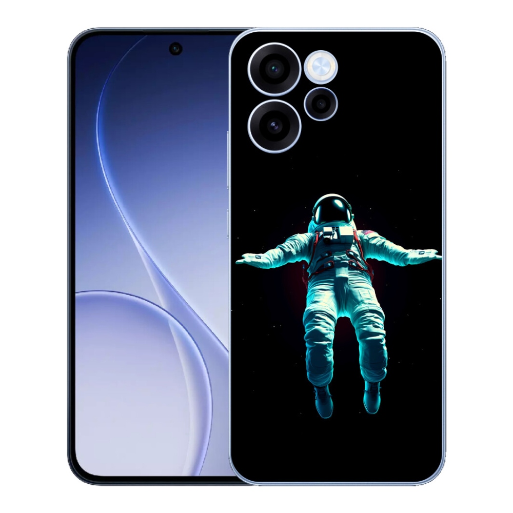 Gelový kryt mmCase na Oppo Reno 15 FS 5G - kosmonaut