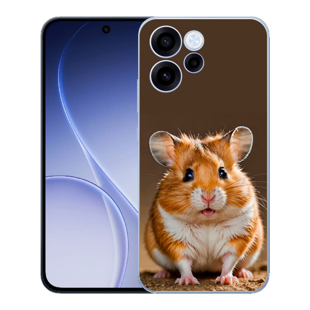 Gelový kryt mmCase na Oppo Reno 15 FS 5G - křeček