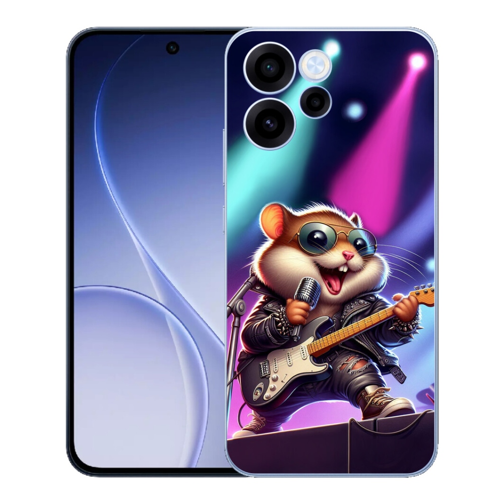 Gelový kryt mmCase na Oppo Reno 15 FS 5G - křeček rocker