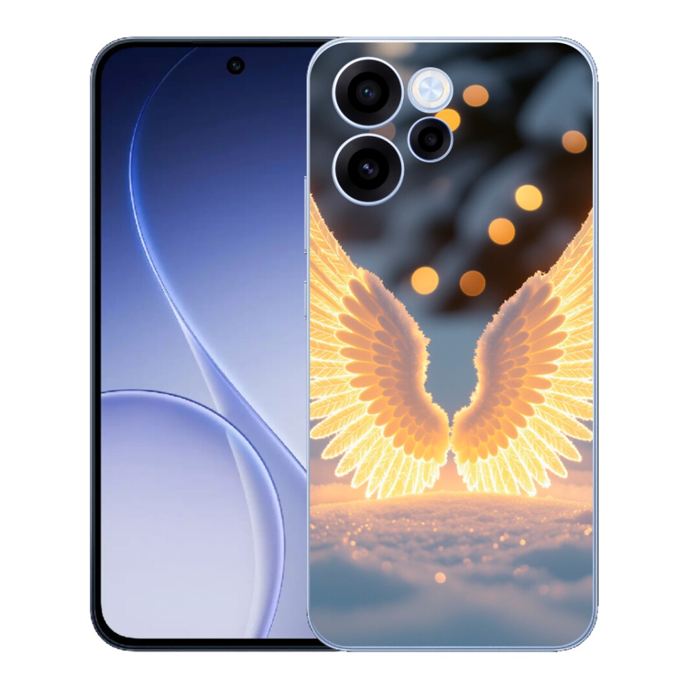 Gelový kryt mmCase na Oppo Reno 15 FS 5G - křídla