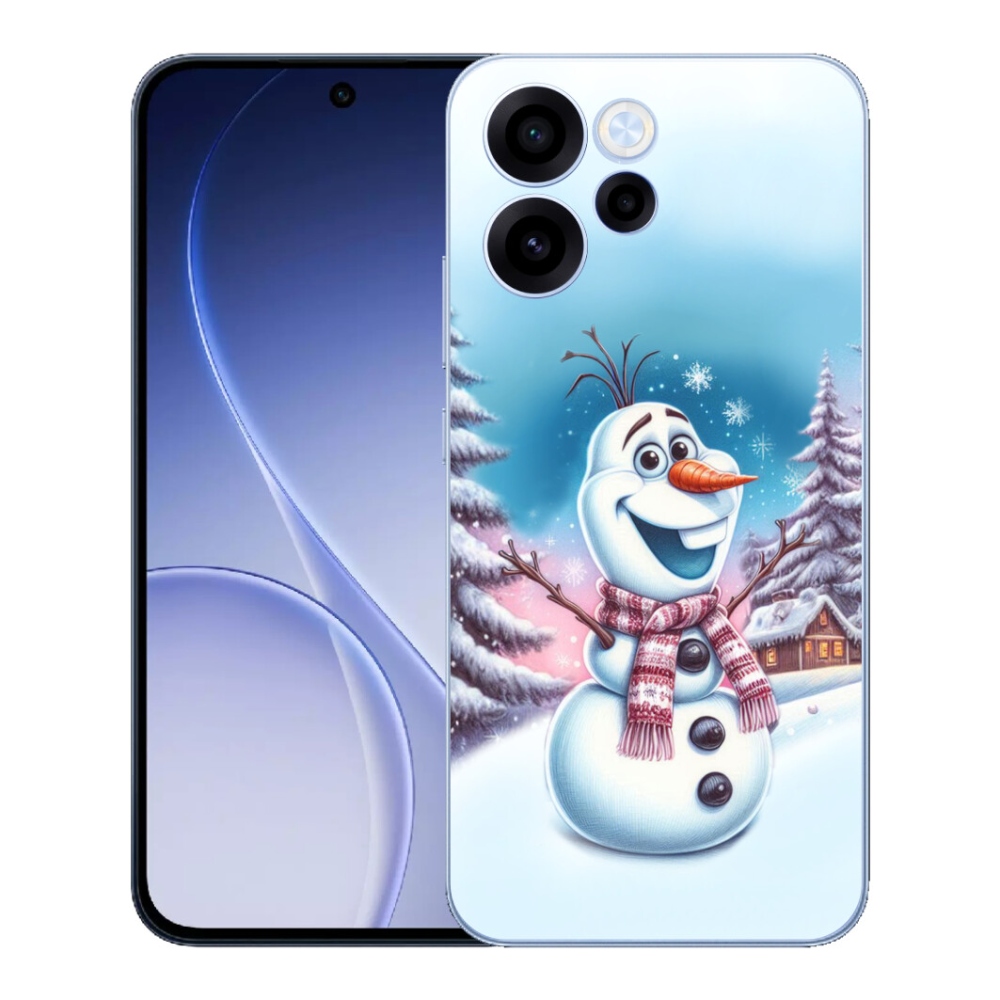 Gelový kryt mmCase na Oppo Reno 15 FS 5G - ledové království