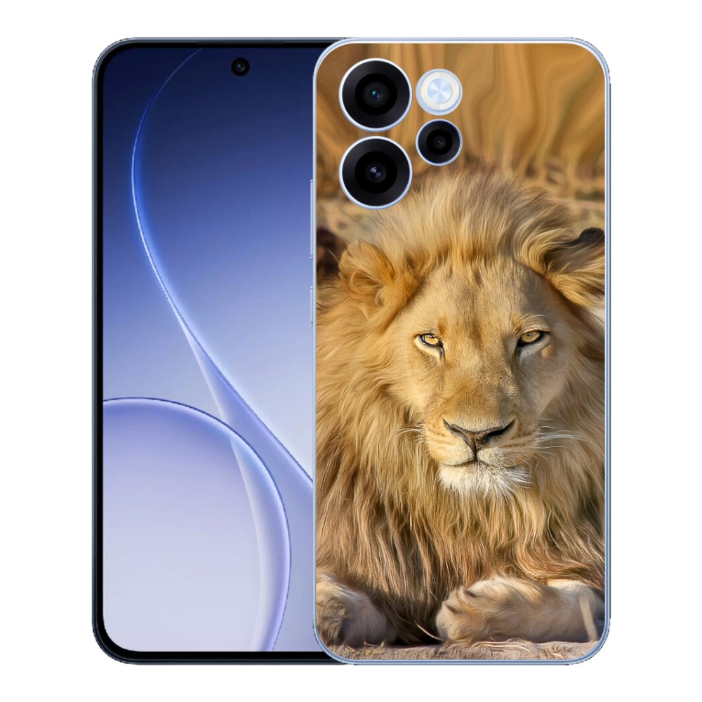 Gelový kryt mmCase na Oppo Reno 15 FS 5G - lev 2