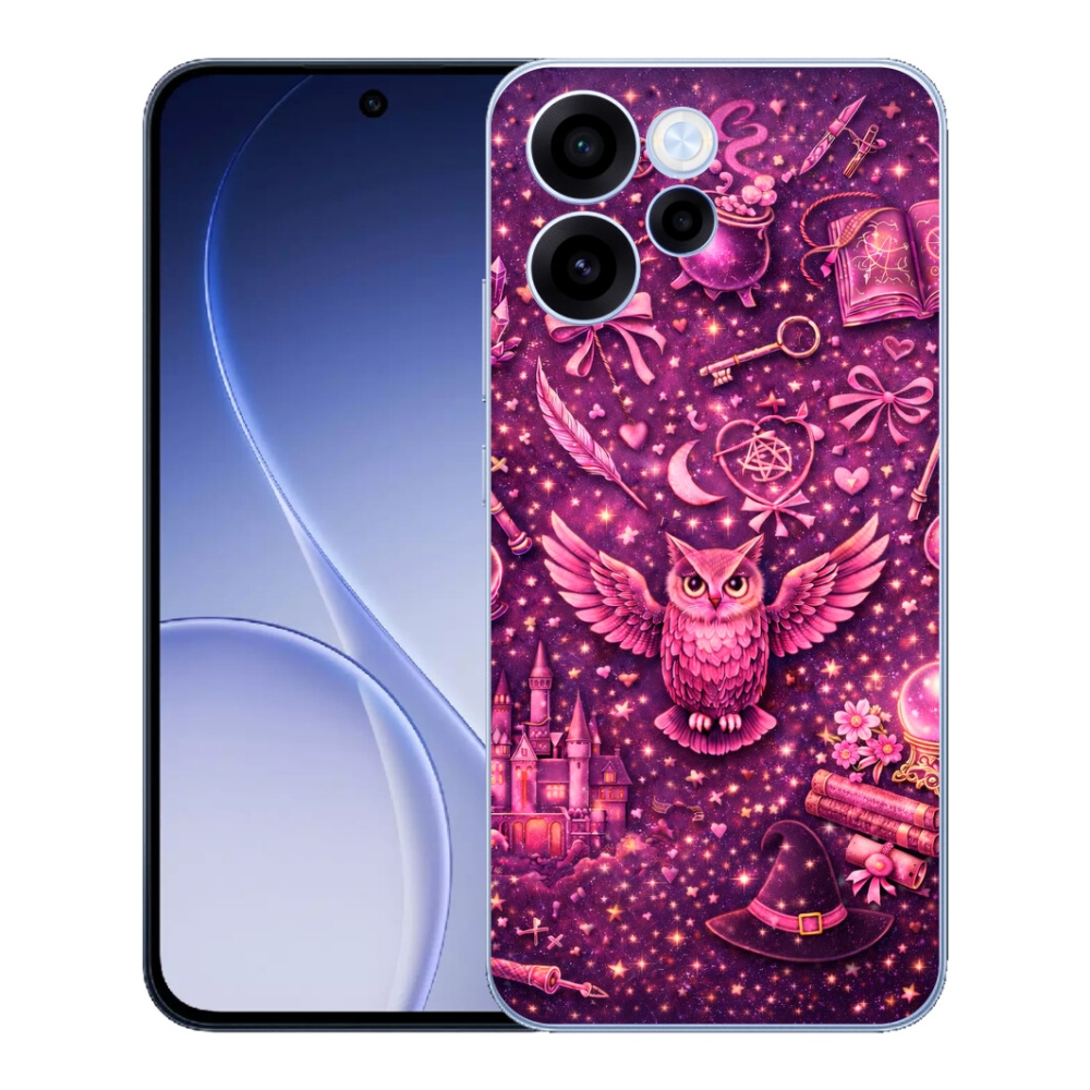 Gelový kryt mmCase na Oppo Reno 15 FS 5G - magický svět