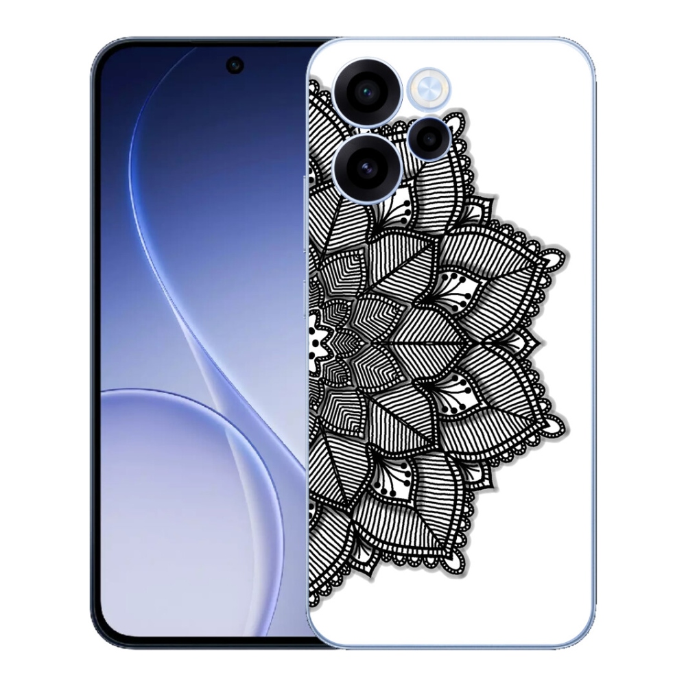 Gelový kryt mmCase na Oppo Reno 15 FS 5G - mandala