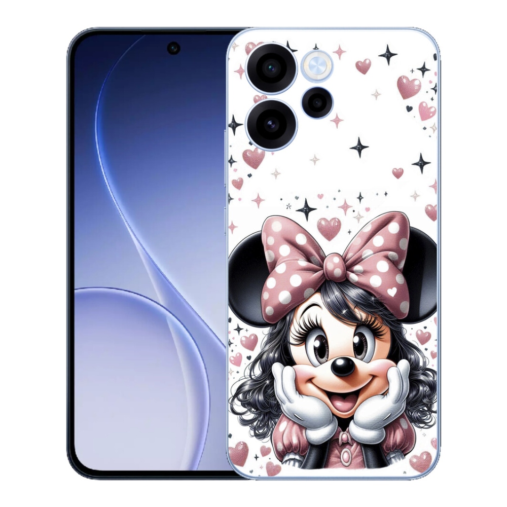 Gelový kryt mmCase na Oppo Reno 15 FS 5G - minnie